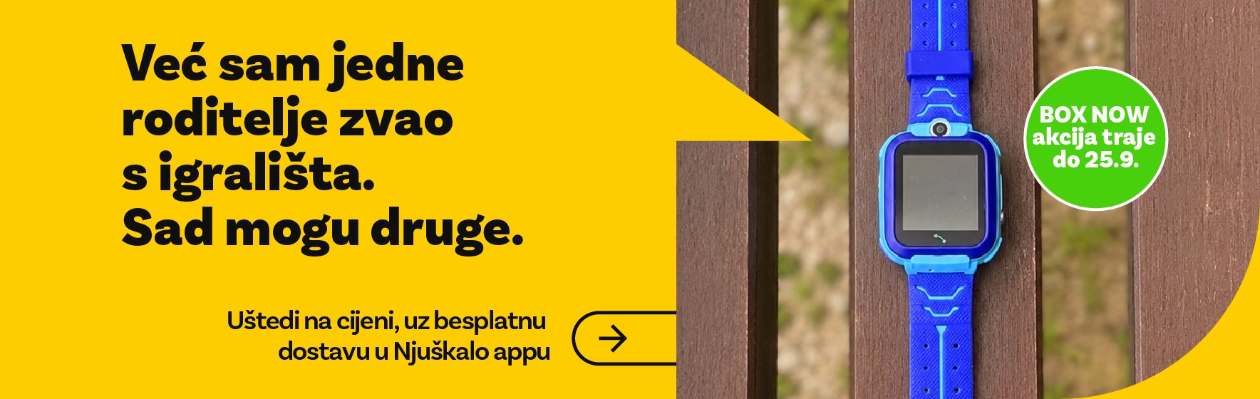 Uštedi na cijeni uz besplatnu dostavu u Njuškalo appu